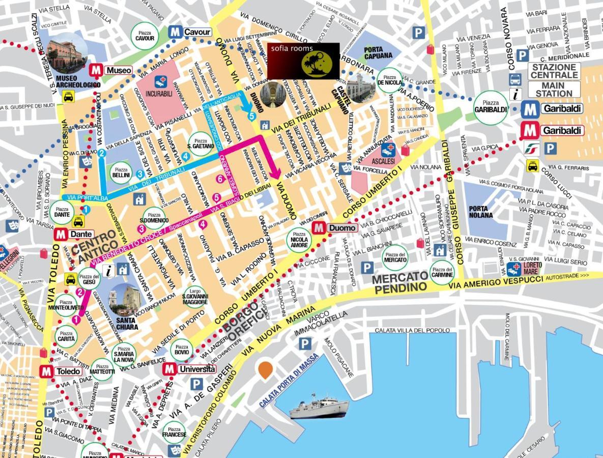 Sofia Rooms Napoli Eksteriør bilde